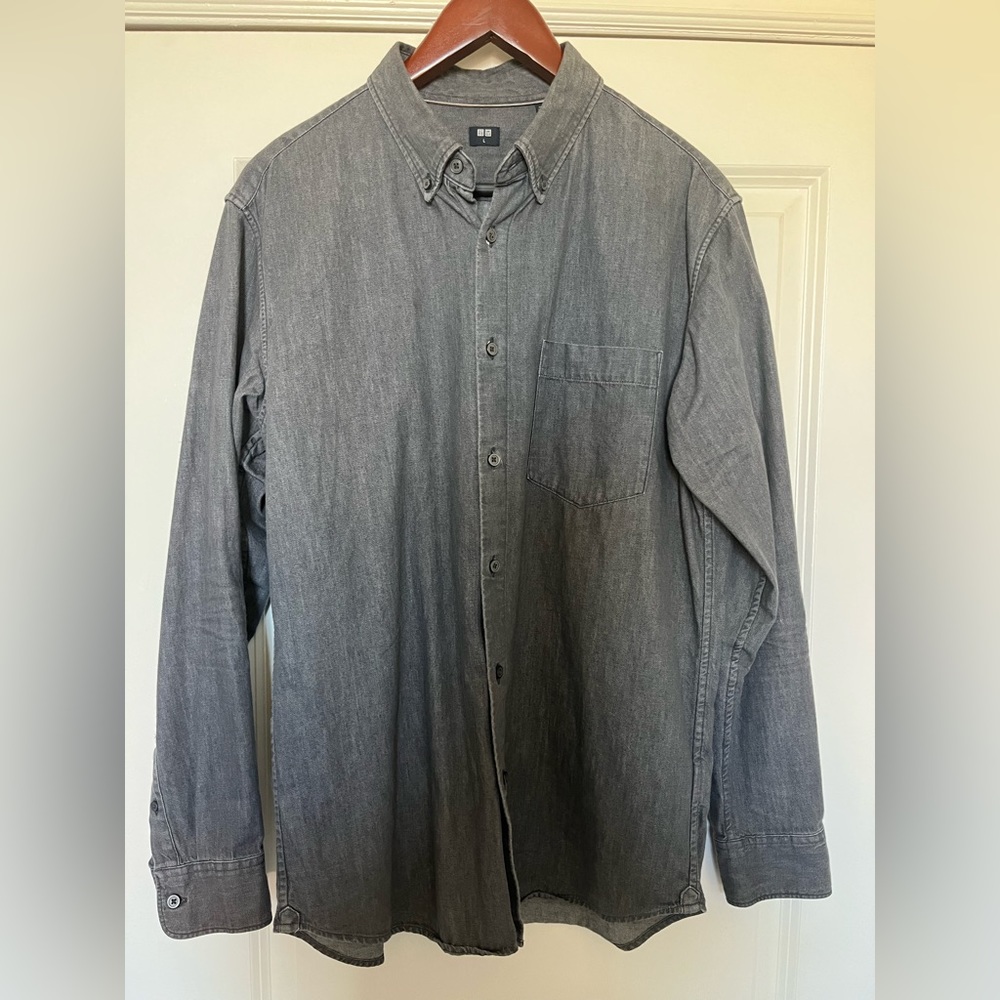 Uniqlo Slim Fit Denim Shirt